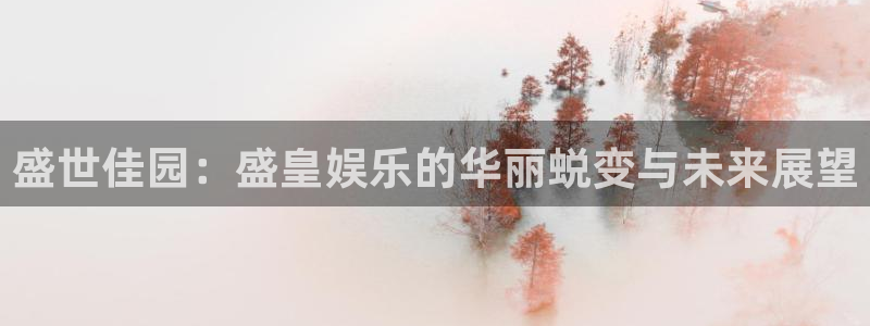 星空娱乐93299尊享版：盛世佳园：盛皇娱乐的华丽蜕变与未来展望